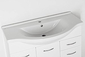 Тумба с раковиной Style Line Эко Стандарт № 26 100 для ванной в интернет-магазине Sanbest