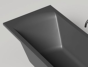 Ванна Salini Cascata KIT S-Sense 104513MRH 180x80 белая/внутри RAL матовая купить в интернет-магазине Sanbest