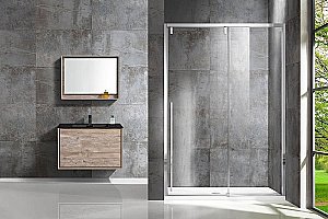 Душевая дверь Vincea LUGANO VDS-1L 150 хром/прозрачное купить в интернет-магазине Sanbest