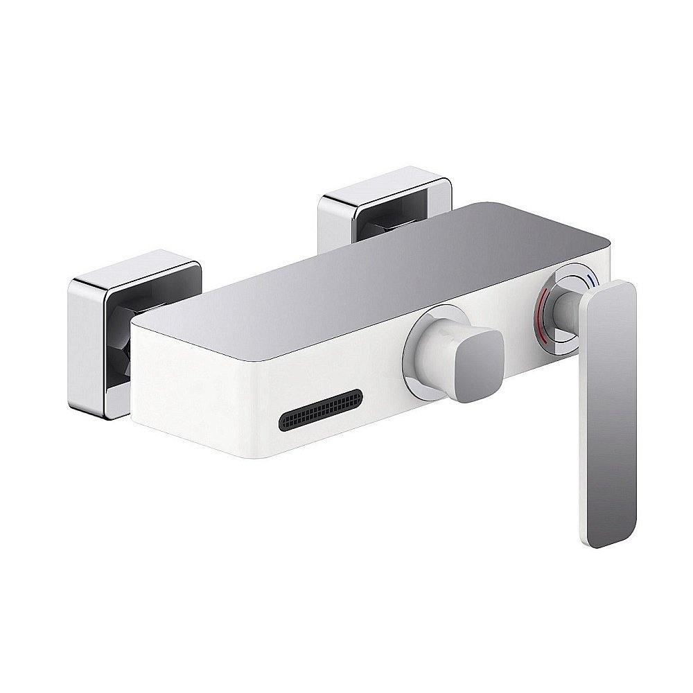 Смеситель для ванны Timo Torne 4314/00-16Y хром,белый купить в интернет-магазине сантехники Sanbest