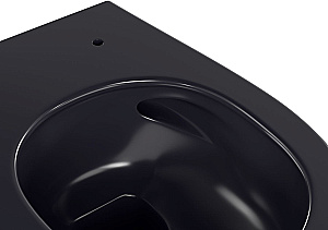 Унитаз подвесной Allen Brau Fantasy 3 Vortex 4.11035.AN антрацит матовый, с крышкой микролифт, слив торнадо купить в интернет-магазине Sanbest