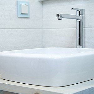 Смеситель для раковины PAINI Arena 92CR205LLBLLMKM хром купить в интернет-магазине сантехники Sanbest