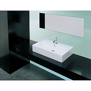 Раковина Artceram FUORI BOX 80 TFL026 01 00 bi*1 белая купить в интернет-магазине Sanbest