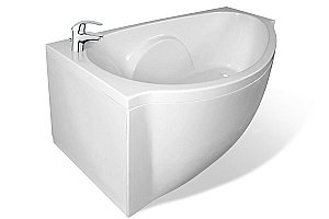 Ванна Эстет Грация 170x94 цвет по RAL c блестками купить в интернет-магазине Sanbest