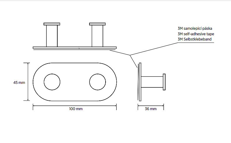 Крючок Bemeta Easy 163106375 нержавеющая сталь матовая купить в интернет-магазине сантехники Sanbest