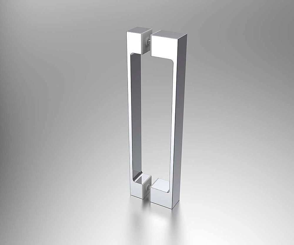 Душевая дверь Vincea Alpha VDS-3AL140CLGM 140 стекло прозрачное/профиль вороненая сталь купить в интернет-магазине Sanbest