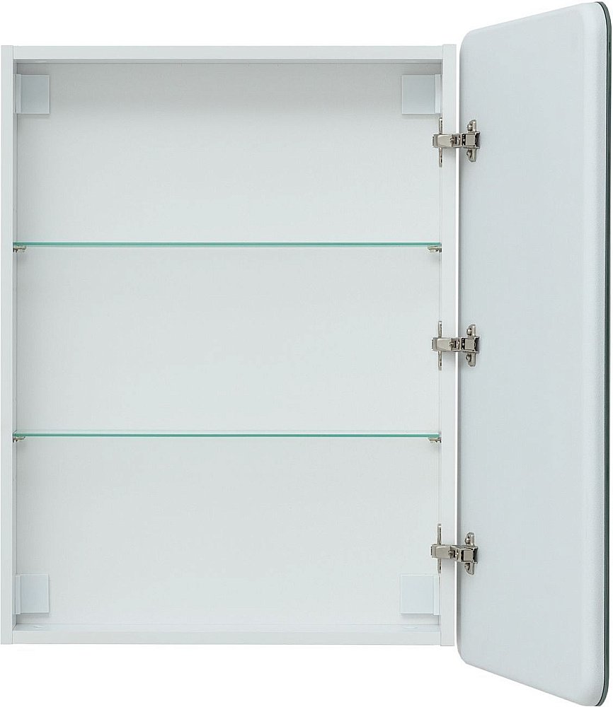 Зеркальный шкаф Aquanet Оптима 311860 60 купить в интернет-магазине сантехники Sanbest