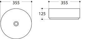 Раковина накладная Art&Max AM-7078-D купить в интернет-магазине Sanbest