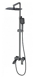 Душевая система WONZON & WOGHAND FIT, Темный графит (WW-88739009-BGM) купить в интернет-магазине сантехники Sanbest