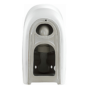 Напольный унитаз-компакт Black&White Gravity 7780WX безободковый, слив-торнадо, с крышкой микролифт, с бачком, белый глянцевый купить в интернет-магазине Sanbest