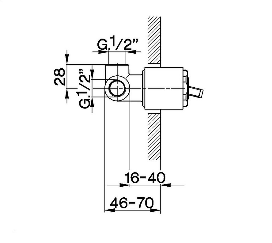 Встраиваемая часть смесителя Cisal Arcana ZA00230004 купить в интернет-магазине сантехники Sanbest