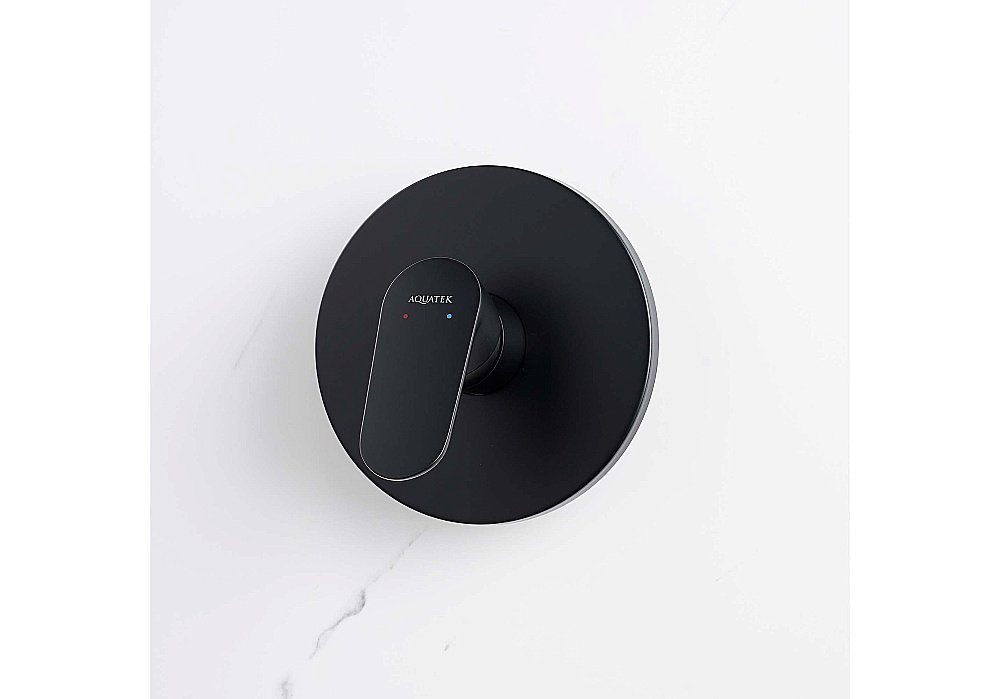 Cмеситель для душа Aquatek Ника AQ1866MB черный матовый купить в интернет-магазине сантехники Sanbest