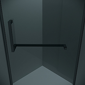 Душевой уголок Grossman Pragma 90х90 302.K33.03.9090.21.10 стекло тонированное/профиль черный матовый купить в интернет-магазине Sanbest