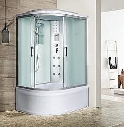 Душевая кабина RIVER DUNAY 44 120х80 стекло матовое/правая купить в интернет-магазине сантехники Sanbest