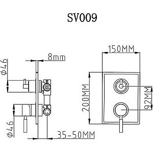 Душевая система RGW Shower Panels SP-6143-01 50140801-01 хром купить в интернет-магазине сантехники Sanbest