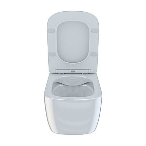 Унитаз подвесной Iddis Bridge BRIRDSEi25 безободковый, с крышкой микролифт купить в интернет-магазине Sanbest