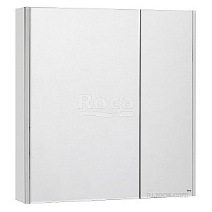 Зеркальный шкаф Roca UP ZRU9303017 80 белый глянец купить в интернет-магазине сантехники Sanbest