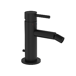 Смеситель для биде VitrA Origin A4255936WTC с донным клапаном, матовый черный купить в интернет-магазине сантехники Sanbest