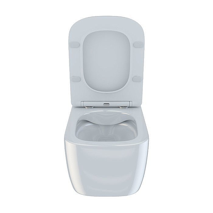 Унитаз подвесной Iddis Bridge BRIRDSEi25 безободковый, с крышкой микролифт купить в интернет-магазине Sanbest