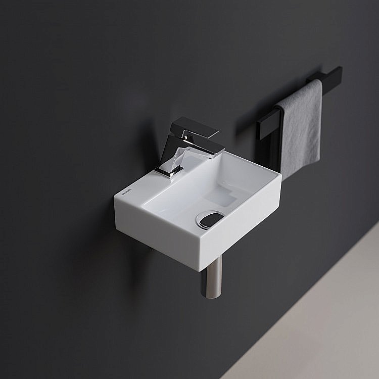 Раковина Berges Small 29,5 182012 белая купить в интернет-магазине Sanbest