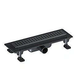 Душевой трап Good Door 350 ТЛ00031 чёрный купить в интернет-магазине Sanbest