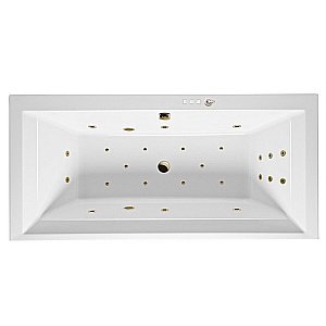 Ванна акриловая EXCELLENT Crown Grand ULTRA WAEX.CRG19.ULTRA.BR 190x90 белая с гидромассажем купить в интернет-магазине Sanbest