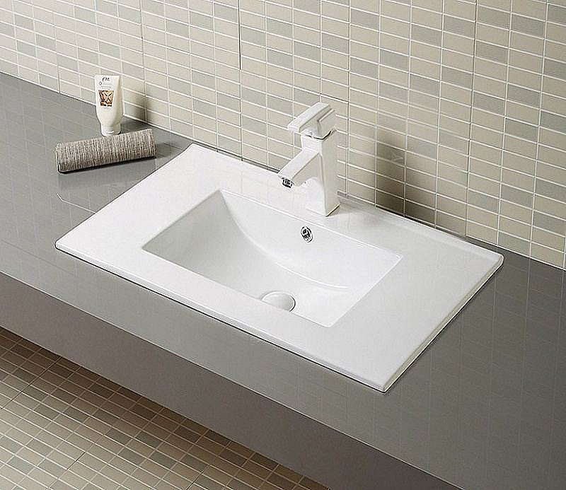 Раковина Ceramalux N 71 9070Е белая купить в интернет-магазине Sanbest