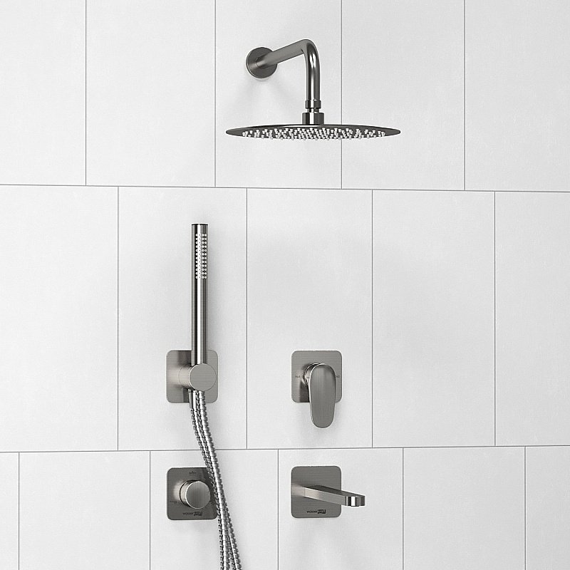 Душевая система WasserKRAFT Spree 1400 SET2841 никель купить в интернет-магазине сантехники Sanbest