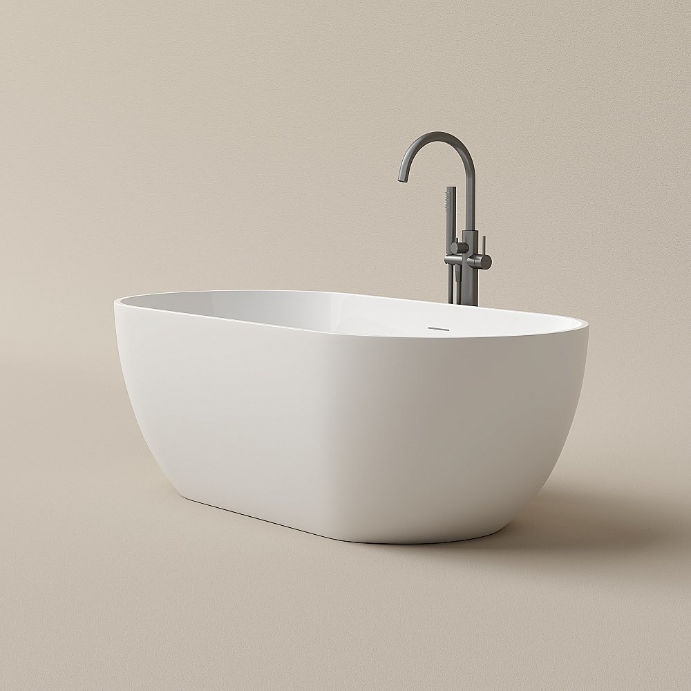 Ванна акриловая Sancos Leaf FB20 170х80 белая купить в интернет-магазине Sanbest