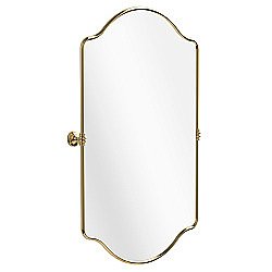 Зеркало Migliore Fortuna 28356 золото в ванную от интернет-магазине сантехники Sanbest