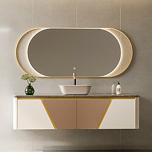 Раковина накладная ABBER Rechteck AC2200MBE светло-бежевая матовая купить в интернет-магазине Sanbest