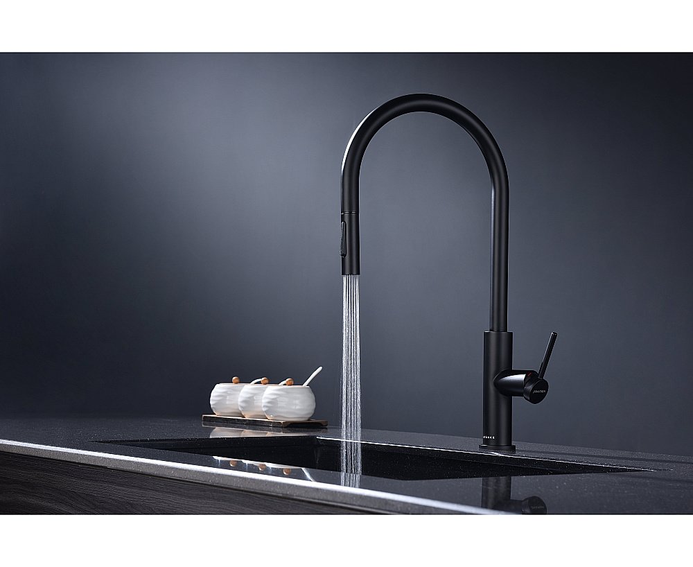 Смеситель для кухни Paulmark Senso Se215180-AN антрацит купить в интернет-магазине сантехники Sanbest