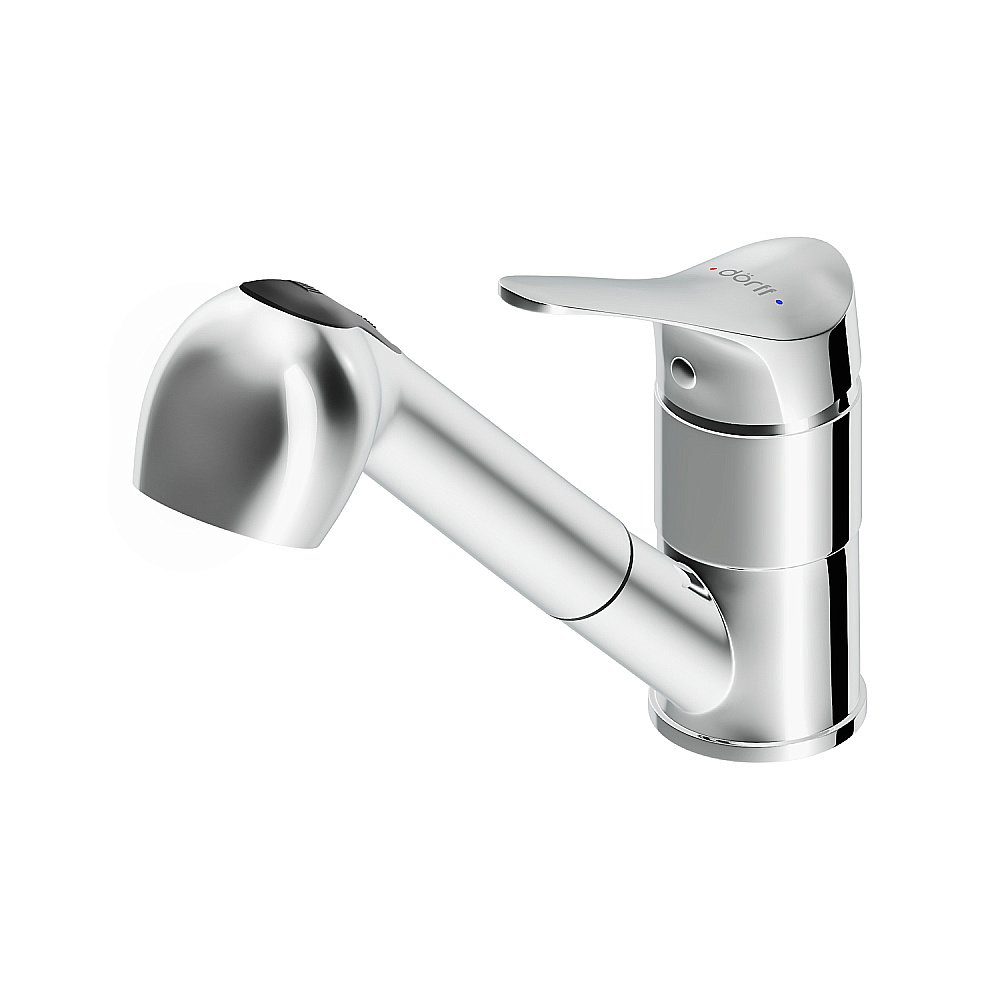 Смеситель для кухни Dorff Ultra D5000000 хром купить в интернет-магазине сантехники Sanbest