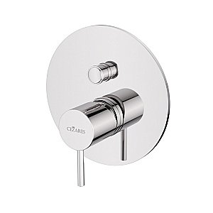 Смеситель для душа Cezares LEAF-VDIM-L-01 хром купить в интернет-магазине сантехники Sanbest