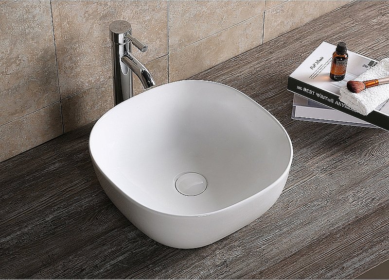 Раковина накладная CeruttiSpa 41 CR0077 белая купить в интернет-магазине Sanbest