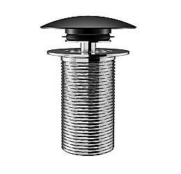 Донный клапан Creavit SF030.SYM черный матовый купить в интернет-магазине сантехники Sanbest