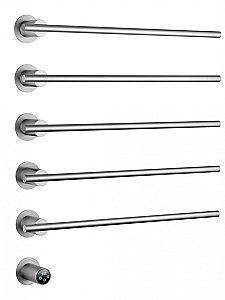 Полотенцесушитель электрический встраиваемый WONZON & WOGHAND DORTMUND, Брашированный никель (WW-A365-BR) купить в интернет-магазине сантехники Sanbest