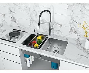 Система фильтрации воды 3-х ступенчатая Refine System Paulmark PM-110003 купить в интернет-магазине сантехники Sanbest