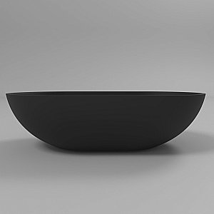 Раковина накладная WhiteCross Amber 60 0716.060035.201 черная матовая купить в интернет-магазине Sanbest