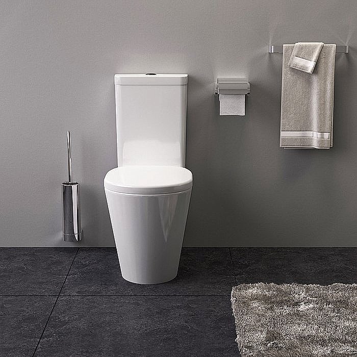 Унитаз-компакт IDDIS Calipso CAL2DSEi24 с бачком, с крышкой микролифт купить в интернет-магазине Sanbest