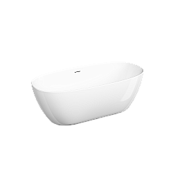 Ванна акриловая Sancos Oval FB21 170х80 белая купить в интернет-магазине Sanbest