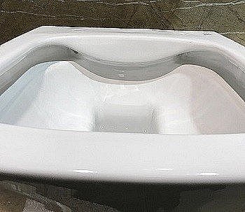 Унитаз подвесной CeramaLux 5171MW белый матовый, безободковый, с крышкой микролифт купить в интернет-магазине Sanbest