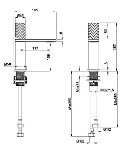 Смеситель для раковины Vincea Alto VBF-6AL1CH хром купить в интернет-магазине сантехники Sanbest