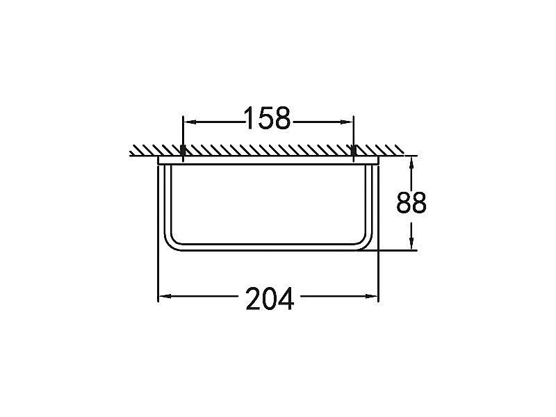 Полотенцедержатель CEZARES MAXIMA CZR-F-8915A купить в интернет-магазине сантехники Sanbest