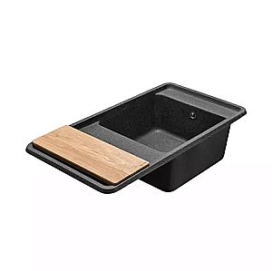 Мойка кухонная Акватон Беллис 97 графит купить в интернет-магазине сантехники Sanbest