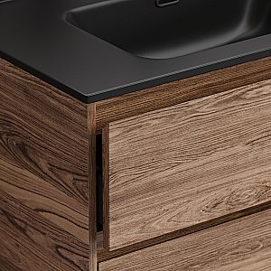 Тумба с раковиной Sancos Libra 80 LB80FECH дуб чарльстон для ванной в интернет-магазине Sanbest