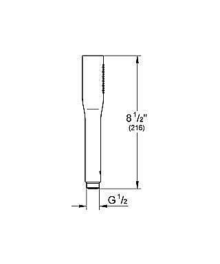 Душевая лейка GROHE Euphoria Cosmopolitan 27400 000 купить в интернет-магазине сантехники Sanbest