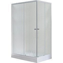 Душевой уголок Royal Bath RB8120HP-C-L 120х80 матовый левый купить в интернет-магазине сантехники Sanbest