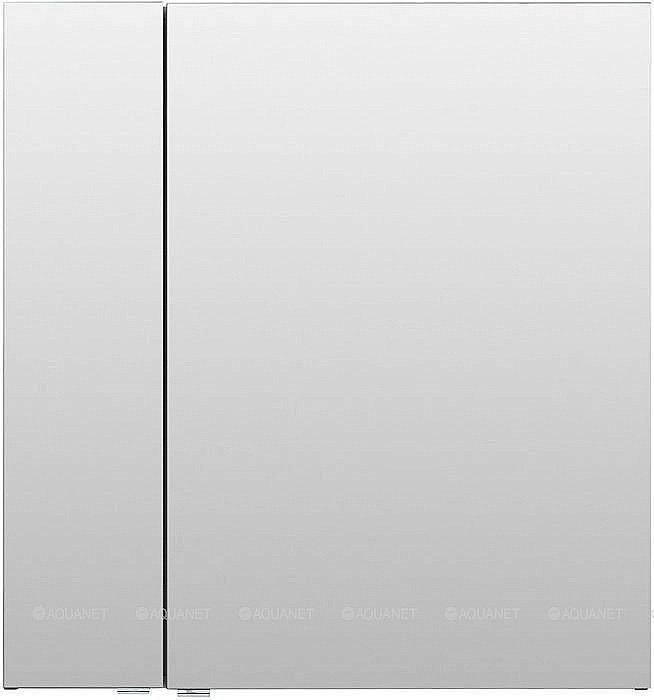 Зеркальный шкаф Aquanet Алвита 80 серый антрацит купить в интернет-магазине сантехники Sanbest