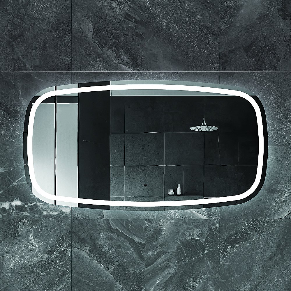 Зеркало с LED подстветкой Cezares MOLVENO CZR-SPC-MOV 140x80 в ванную от интернет-магазине сантехники Sanbest